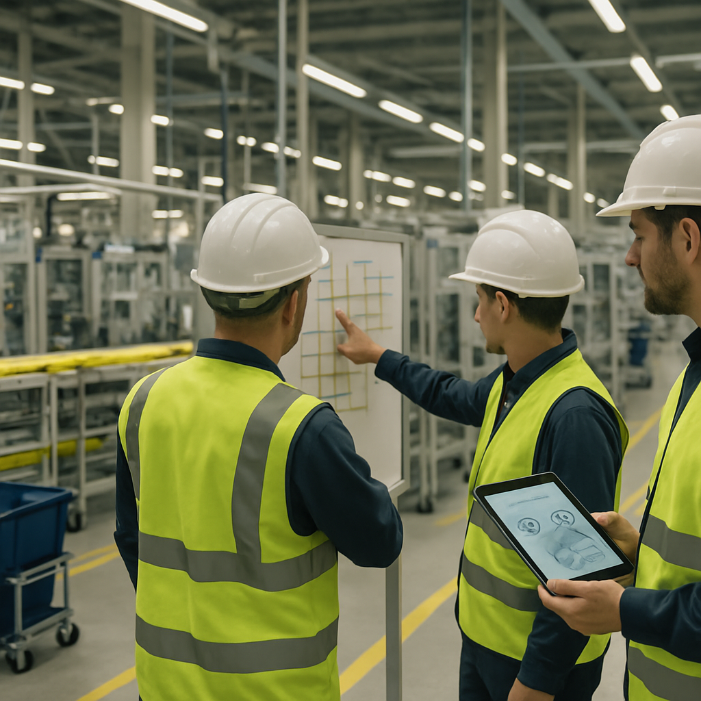 Lean-Prinzipien für effiziente Produktion mit AMCA Netherlands