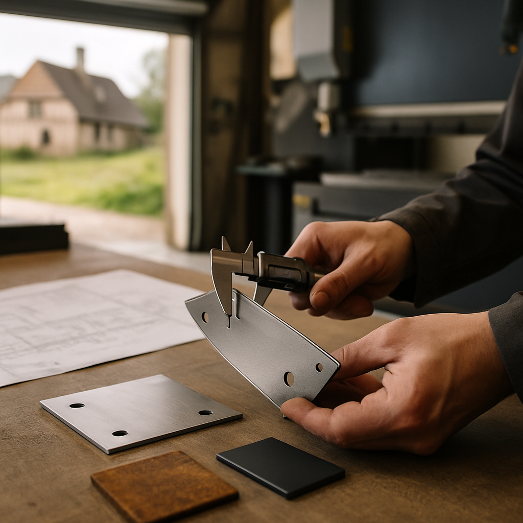 Metallbearbeitung und Zuschnitt für individuelle Bauprojekte