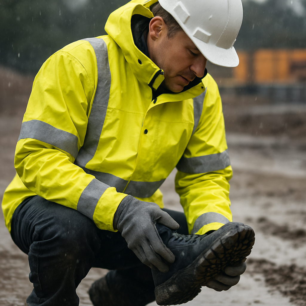 Arbeitskleidung bei Nässe: trocken und sicher im Außeneinsatz